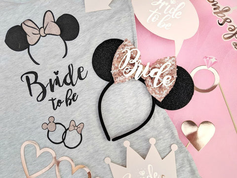 personalised bride minnie ears tutu factory uk 