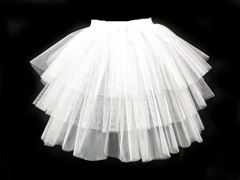 white rara fashion tutu carrie tutu bridal