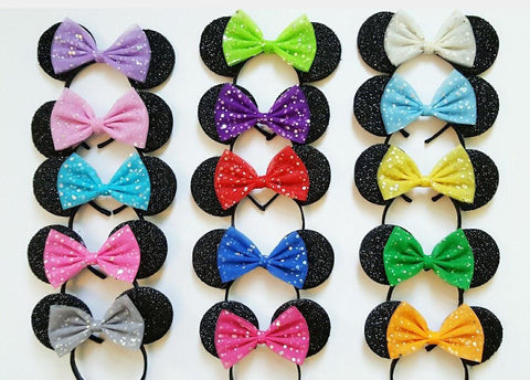 Minnie Mouse Ears Any Colour Bow