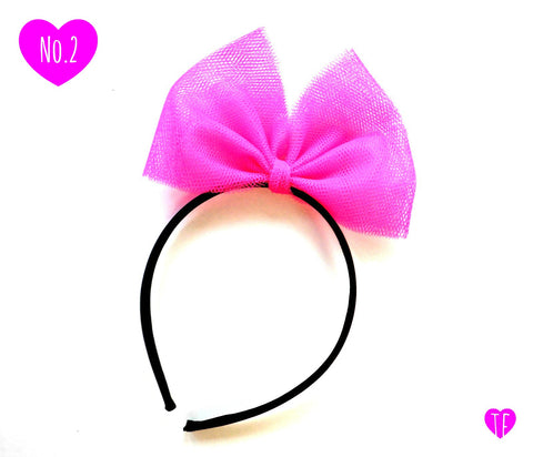 Neon Hair Bow