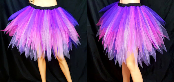 long purple tutus