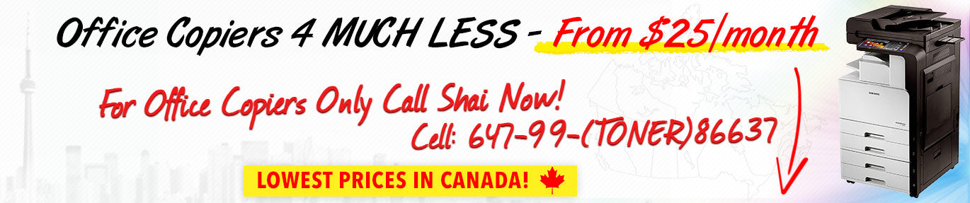 Office copiers for much less - lowest prices in Canada on copiers!
