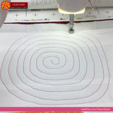 how to quilt super spiral