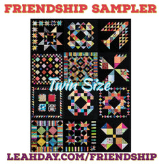 Friendship Quilt Along Block of the Month twin sized