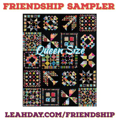 Friendship Quilt Along Block of the Month Queen sized