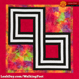 walking foot quilt infinity knot