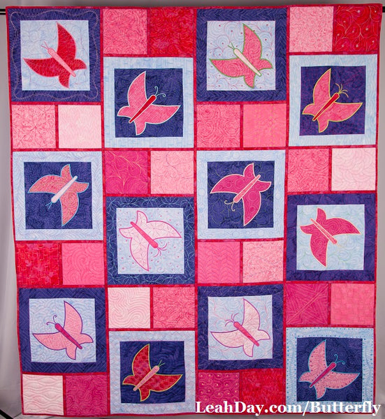 Dancing Butterfly Sampler Quilt