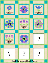 Flower Festival Sampler with Sashing