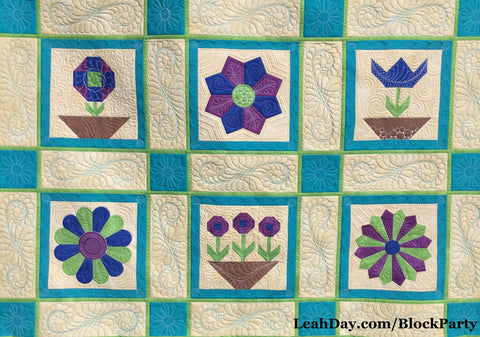 Flower Festival Sampler Quilt