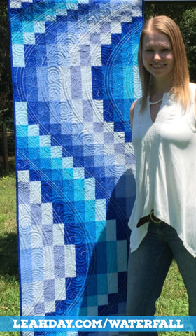 Waterfall Bargello Workshop with Leah Day