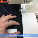 how to bind a quilt by machine