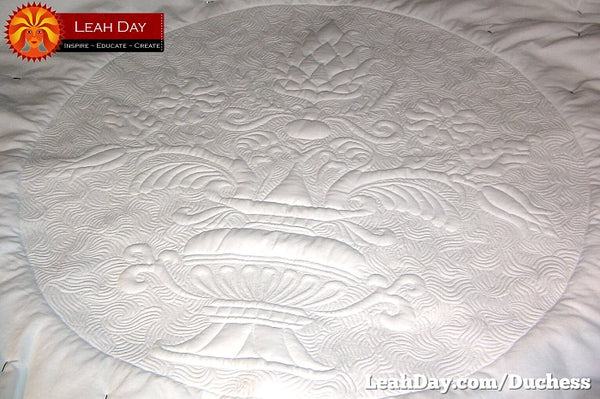 Duchess Wholecloth Quilt | Leah Day