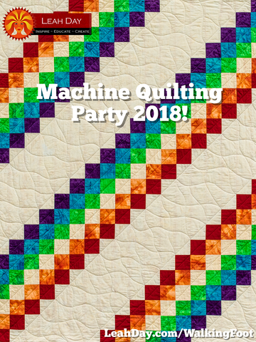 Prism Path Baby Quilt | Machine Quilting Party
