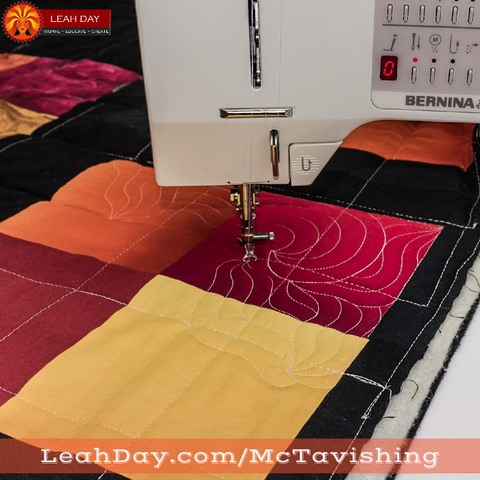 how to quilt mctavishing | quilting tutorial