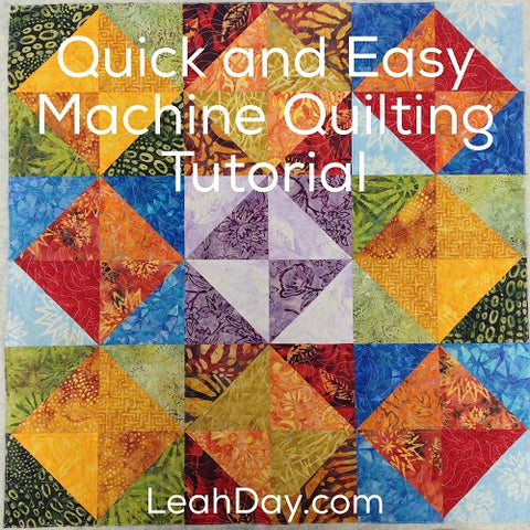 Quick and Easy Machine Quilting Tutorial