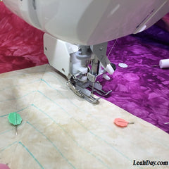 Walking foot quilting for beginners