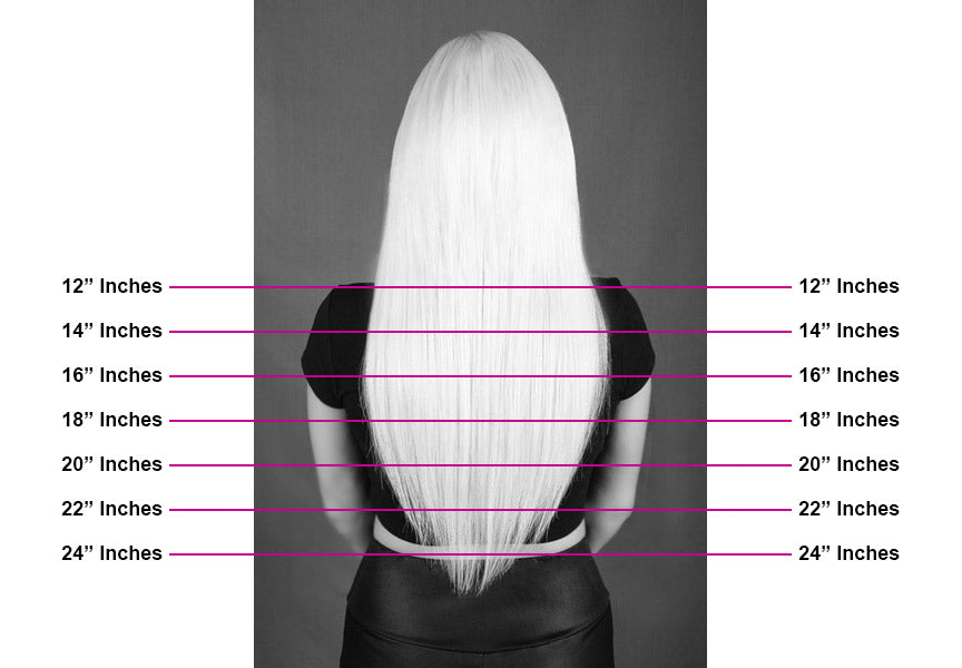 Hair Extension Length Guide | Infinitude Extension Bar