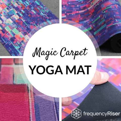 yoga mat on carpet