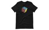 Neon Cube (Dark) - Rubik's Cube Shirt