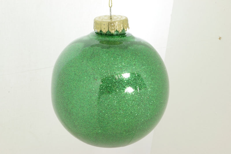 glitter ball christmas ornaments