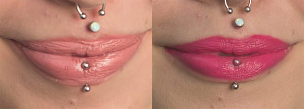 Besame Portrait Pink and Exotic Pink Lipstick