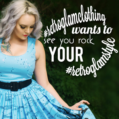 #retroglamclothing wants to see you rock your #retroglamstyle