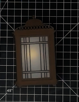 Download 3d Lantern With Tea Light From A Die Maymay Made It