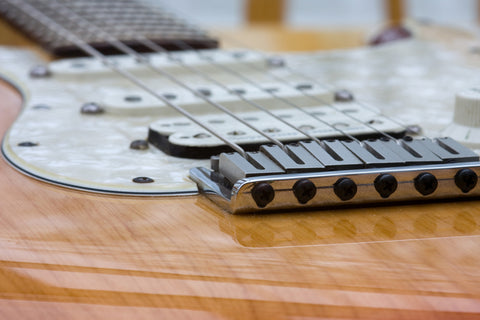 Strat Pickups view from bridge