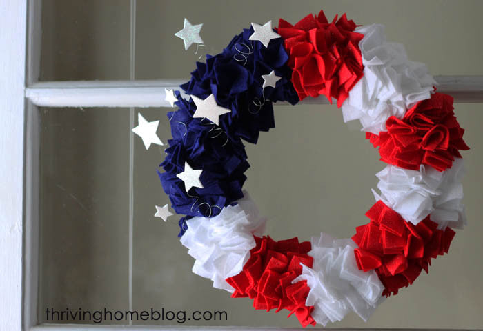 diy 4th of july wreath