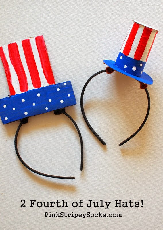 red white and blue crafts