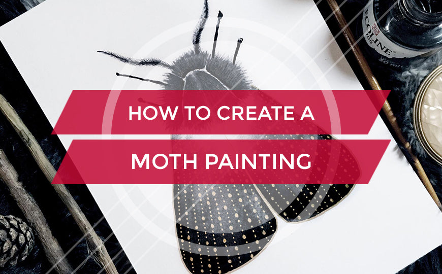 How to Create a Moth Painting