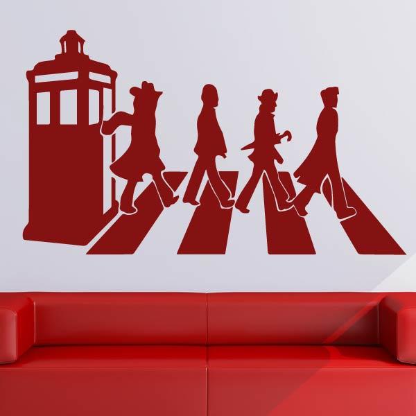 Doctor Who Wall Stickers art