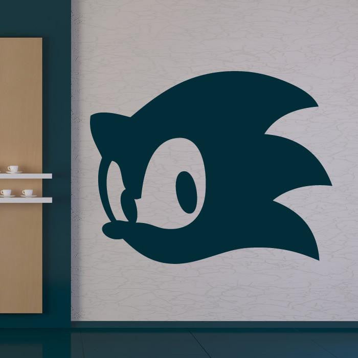 Sonic the Hedgehog Wall Sticker Art