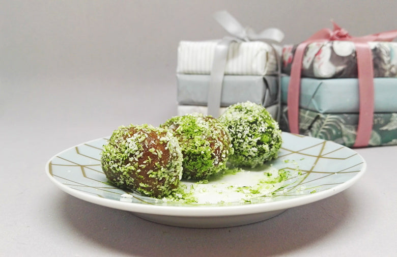 JustMatcha Date Truffles