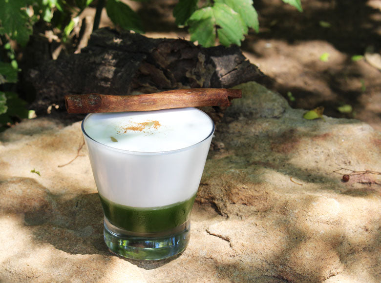 Iced Coconut Matcha Green Tea Latte