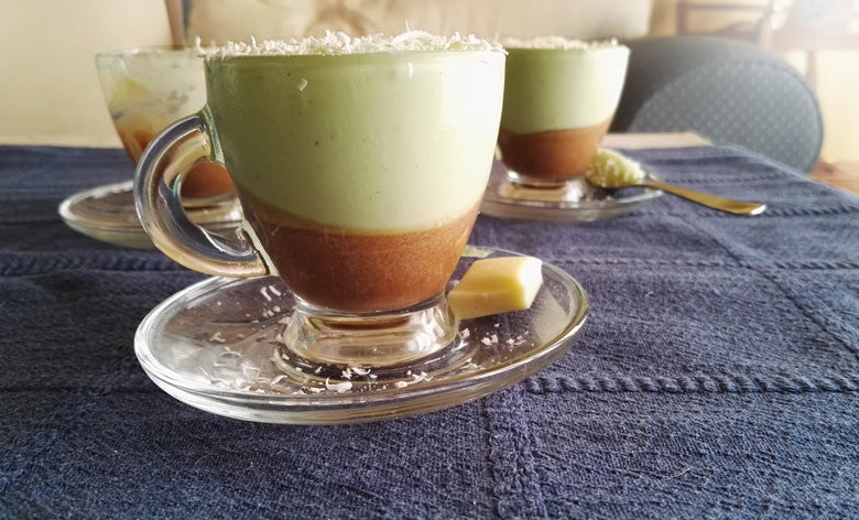 Matcha White Chocolate Mousse