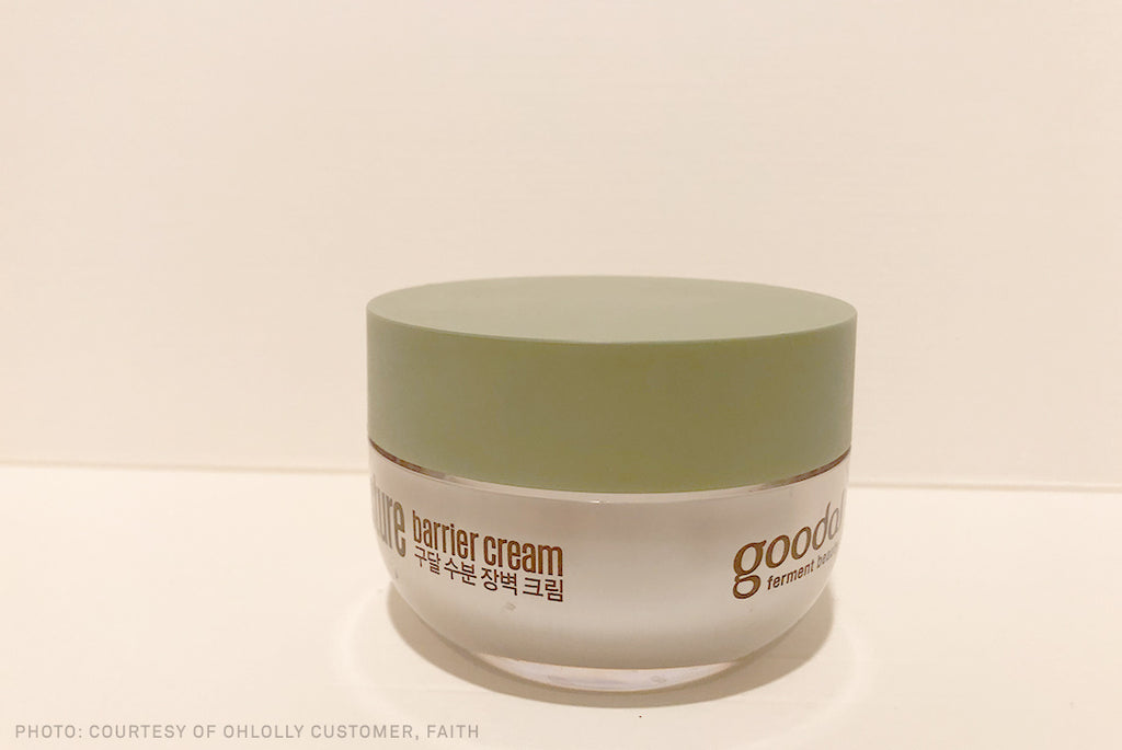 Goodal Moisture Barrier Cream - Ohlolly K-beauty Journey - Faith