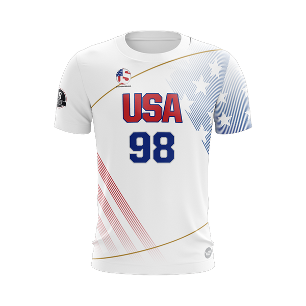 US Dodgeball Light Jersey - Cushing 98 