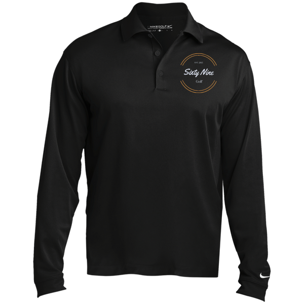 nike long sleeve golf polo