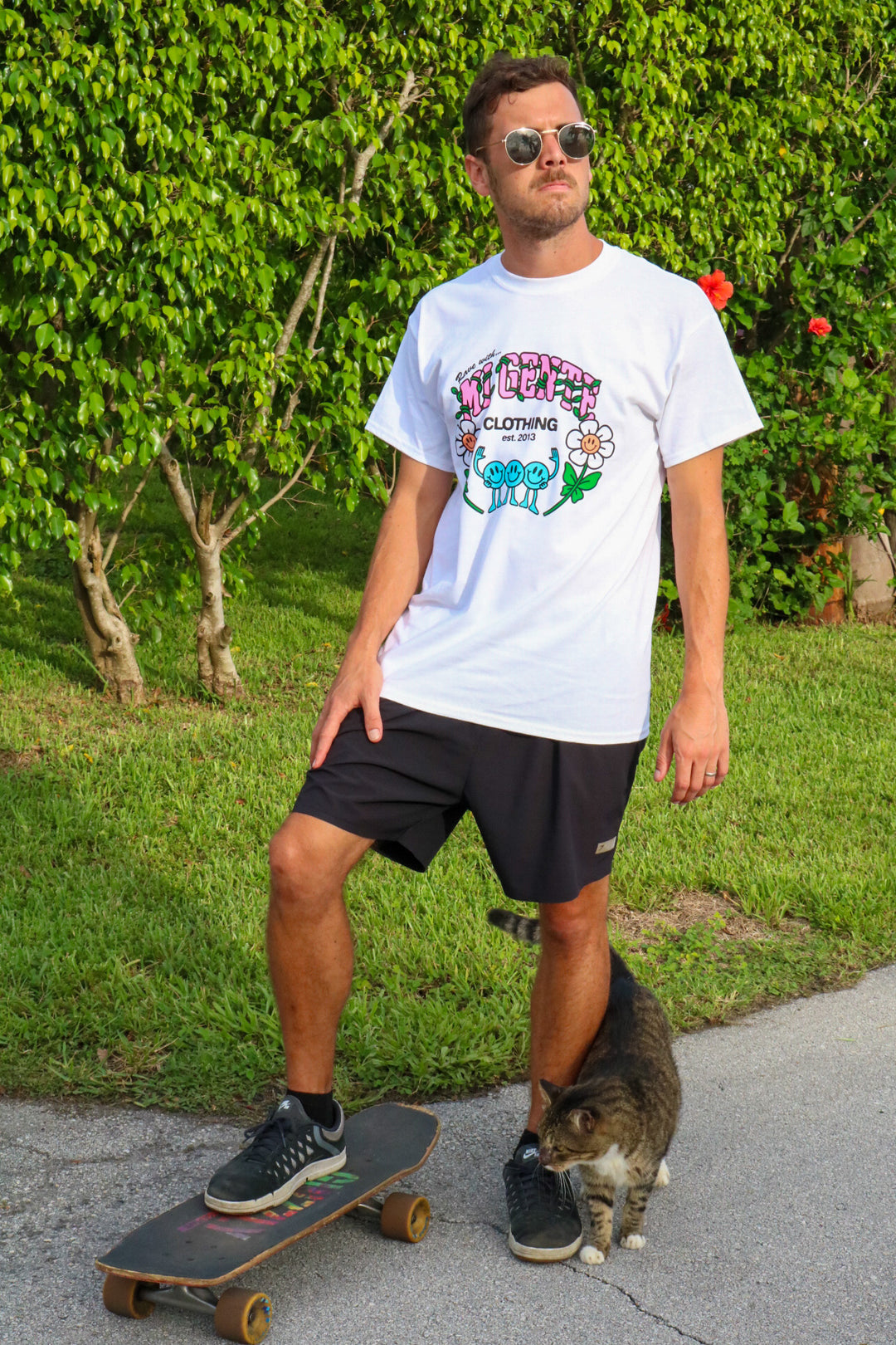 RWMG x Covetous Tee - Smiley Daisy shirt oraingopartners   