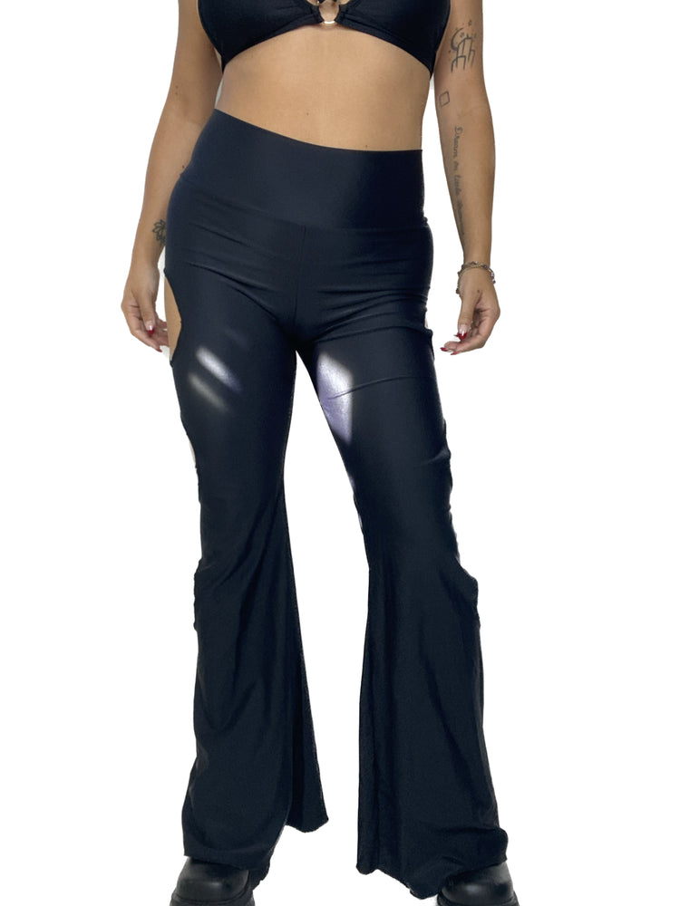 Black Cut Out Bell Bottoms BELL BOTTOMS oraingopartners   