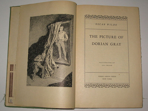 title page of the picture of dorian gray