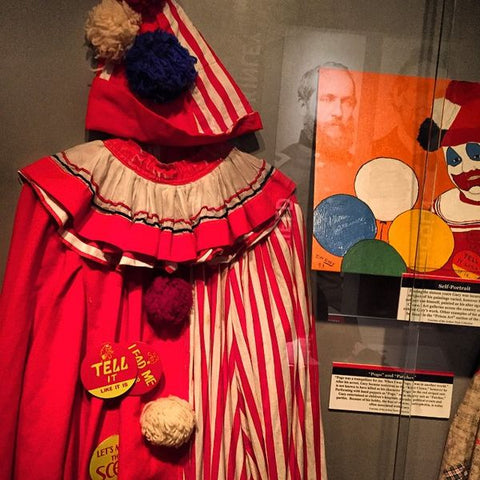 john wayne gacy pogo clown costume