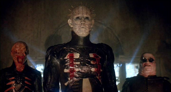image of pinhead and cenobites from hellraiser