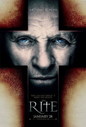 image of movie poster for the rite