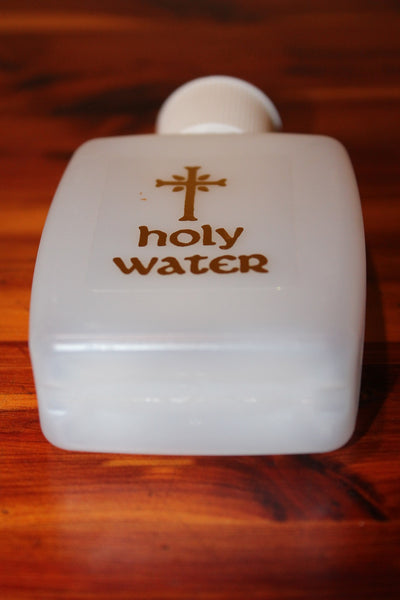 bottle of holy water