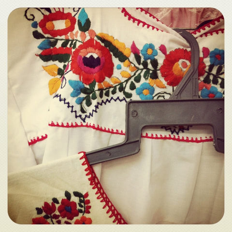 Embroidered Mexican Shopping, Gander, Luxury Vacation