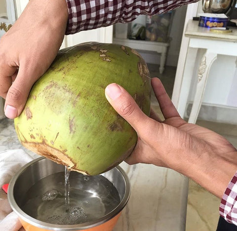 fresh coconut for healthy breakfast