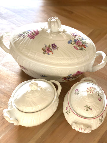 Tureen porcelain luxury richard ginori