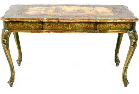 venetian painted table